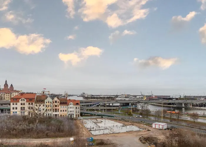 Old Town Szczecin Blue